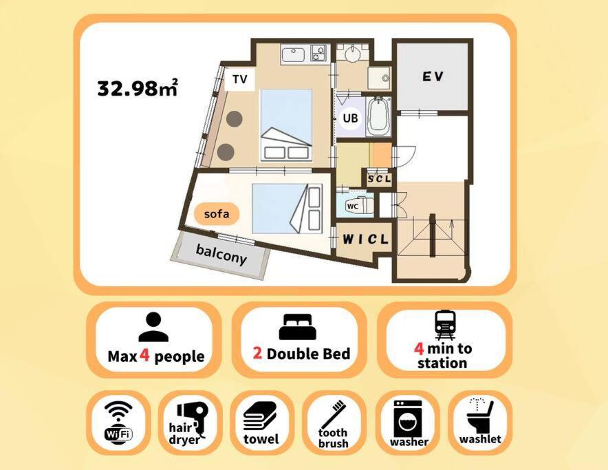 501,Open Sale,Residential Hotel Alex Osaka Eksteriør billede